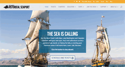 Desktop Screenshot of historicalseaport.org